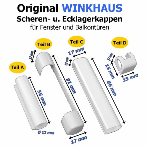 Abdeckkappen für winkhaus - abdeckkappen,